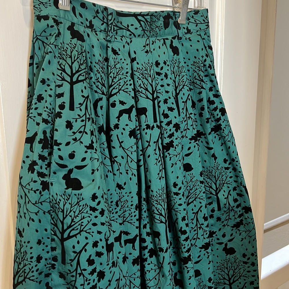 NWT Hell Bunny Modcloth cottagecore woodland fairy tale skirt